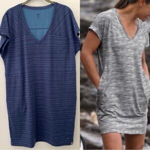 Title‎ Nine T Shirt Dress Abstract Stripe Medium